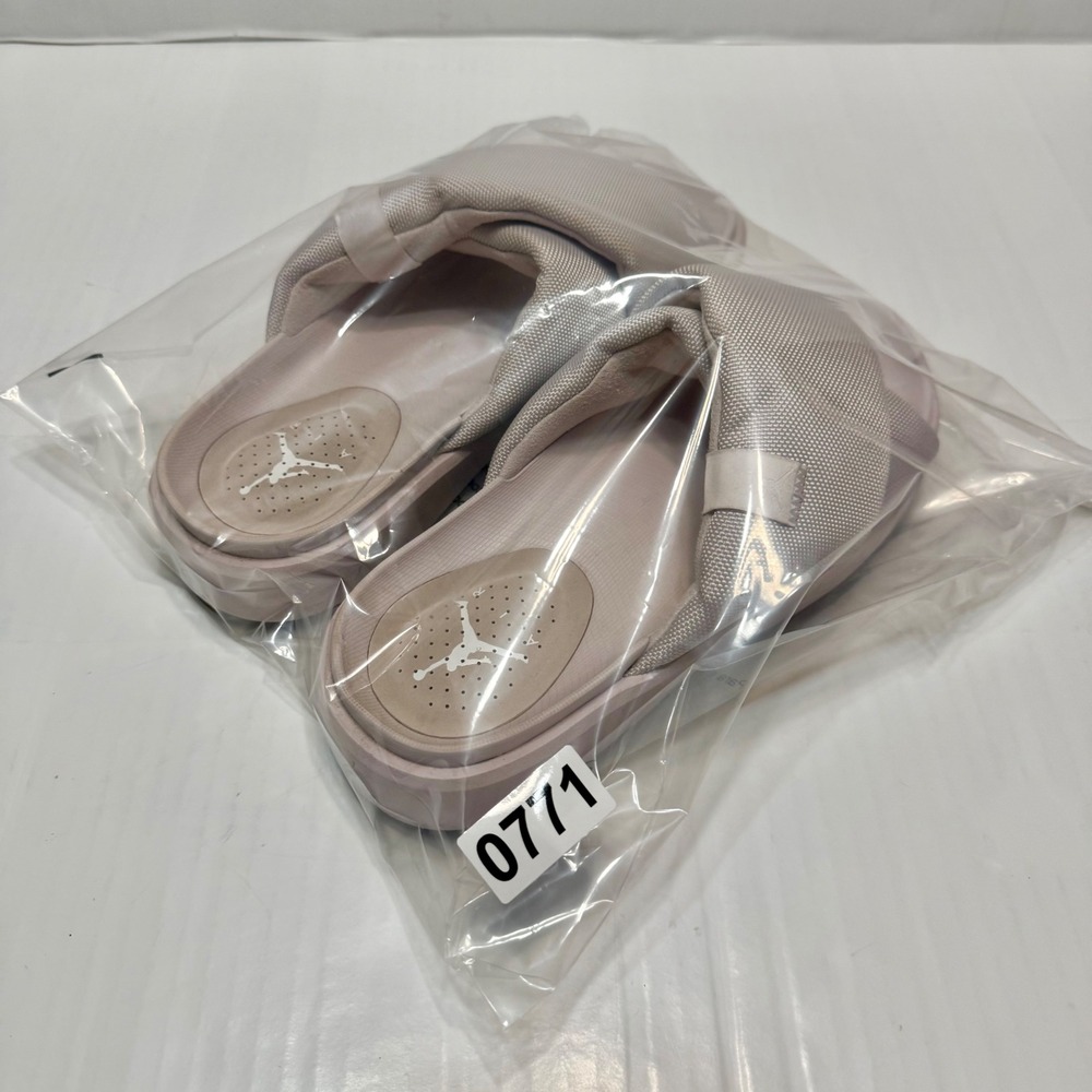 Jordan Women’s Crisscross Slide Sandals in Light Pink/Beige - Picture 8 of 8